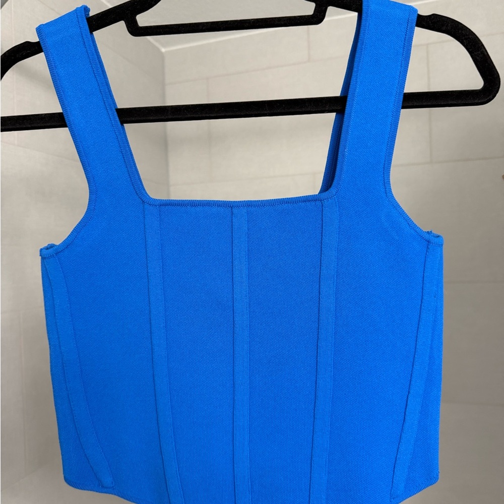 Zara Blue Women's Top